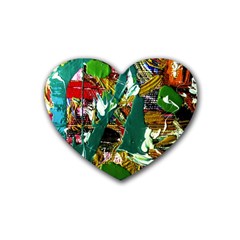 Oasis Heart Coaster (4 Pack)  by bestdesignintheworld