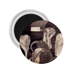 Jurisprudence - Gustav Klimt 2 25  Magnets by Valentinaart