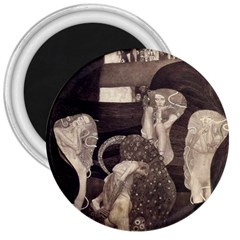 Jurisprudence - Gustav Klimt 3  Magnets by Valentinaart