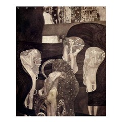 Jurisprudence - Gustav Klimt Shower Curtain 60  X 72  (medium)  by Valentinaart