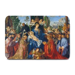 Feast Of The Rosary - Albrecht Dürer Plate Mats by Valentinaart