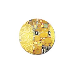 The Embrace - Gustav Klimt Golf Ball Marker (4 Pack) by Valentinaart