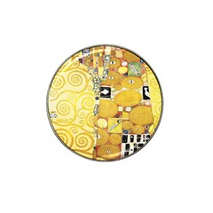 The Embrace - Gustav Klimt Hat Clip Ball Marker (4 Pack) by Valentinaart