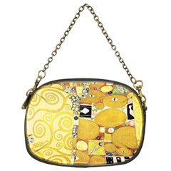 The Embrace - Gustav Klimt Chain Purses (one Side)  by Valentinaart