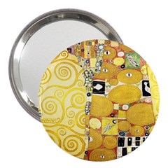 The Embrace - Gustav Klimt 3  Handbag Mirrors