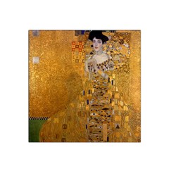 Adele Bloch-bauer I - Gustav Klimt Satin Bandana Scarf by Valentinaart