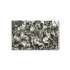 Four Horsemen Of The Apocalypse - Albrecht Dürer Magnet (name Card) by Valentinaart