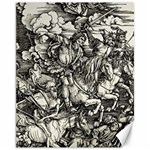 Four Horsemen of the Apocalypse - Albrecht Dürer Canvas 11  x 14   10.95 x13.48  Canvas - 1