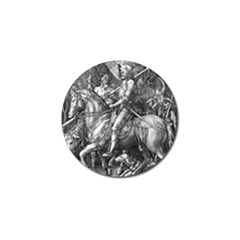 Death And The Devil - Albrecht Dürer Golf Ball Marker (10 Pack) by Valentinaart