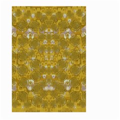 Golden Stars In Modern Renaissance Style Large Garden Flag (two Sides) by pepitasart