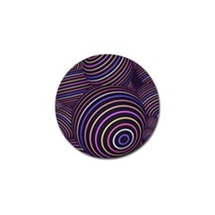 Abtract Colorful Spheres Golf Ball Marker (10 pack)