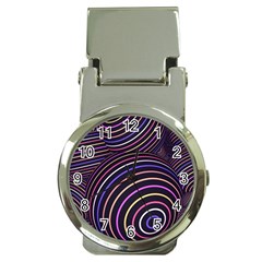 Abtract Colorful Spheres Money Clip Watches