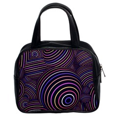 Abtract Colorful Spheres Classic Handbags (2 Sides)