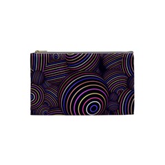 Abtract Colorful Spheres Cosmetic Bag (Small) 