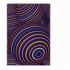 Abtract Colorful Spheres Large Garden Flag (two Sides) by Modern2018