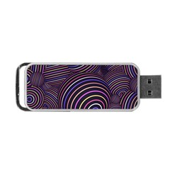 Abtract Colorful Spheres Portable Usb Flash (one Side) by Modern2018