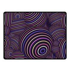 Abtract Colorful Spheres Double Sided Fleece Blanket (Small) 
