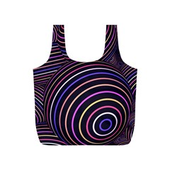 Abtract Colorful Spheres Full Print Recycle Bags (S) 