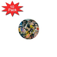 Abstract Art Berlin 1  Mini Buttons (10 Pack) 