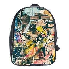 Abstract Art Berlin School Bag (xl)