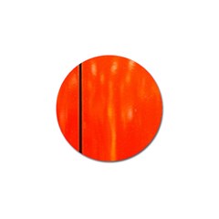 Abstract Orange Golf Ball Marker (4 Pack)