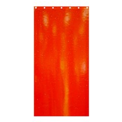 Abstract Orange Shower Curtain 36  X 72  (stall) 