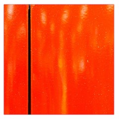 Abstract Orange Large Satin Scarf (square) by Modern2018