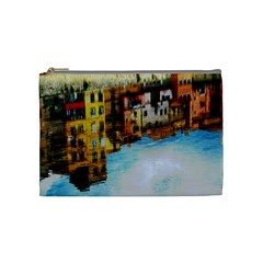 Architecture Art Blue Cosmetic Bag (medium)  by Modern2018