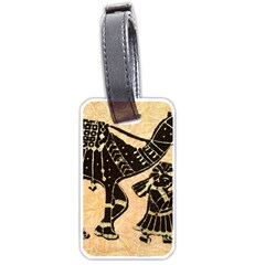 Antique Apparel Art Luggage Tags (one Side)  by Modern2018