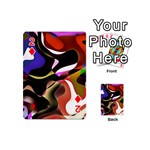 Abstract Full Colour Background Playing Cards 54 (Mini)  Front - Diamond2