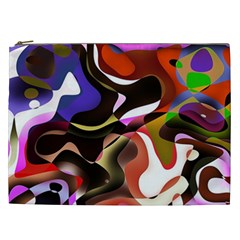 Abstract Full Colour Background Cosmetic Bag (xxl)  by Modern2018