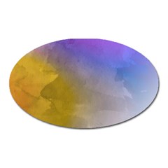 Abstract Smooth Background Oval Magnet by Modern2018