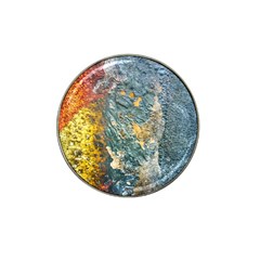 Colorful Abstract Texture  Hat Clip Ball Marker by dflcprints