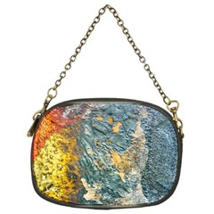 Colorful Abstract Texture  Chain Purses (two Sides)  by dflcprints