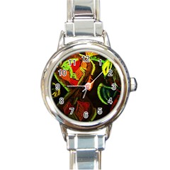 Girls Curiosity 4 Round Italian Charm Watch by bestdesignintheworld