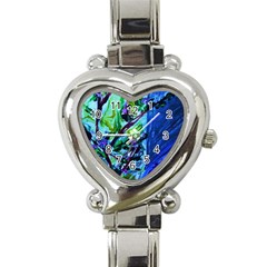 House Will Be Built 1 Heart Italian Charm Watch