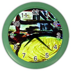 House Will Be Built 5 Color Wall Clocks by bestdesignintheworld