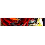 Sunset In A Mountains Large Flano Scarf  Front