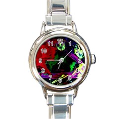 Spooky Attick 4 Round Italian Charm Watch