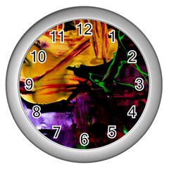 Spooky Attick 7 Wall Clocks (silver)  by bestdesignintheworld