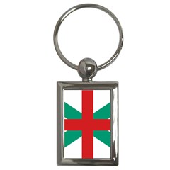 Naval Jack Of Bulgaria Key Chains (rectangle)  by abbeyz71