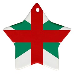 Naval Jack Of Bulgaria Star Ornament (two Sides) by abbeyz71