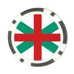Naval Jack Of Bulgaria Poker Chip Card Guard