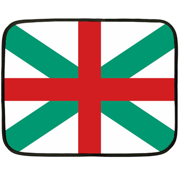 Naval Jack of Bulgaria Fleece Blanket (Mini)