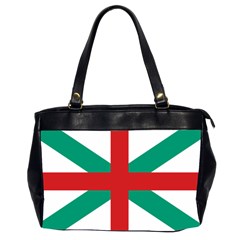 Naval Jack Of Bulgaria Office Handbags (2 Sides)  by abbeyz71