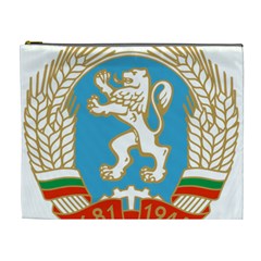 Coat Of Arms Of People s Republic Of Bulgaria, 1971-1990 Cosmetic Bag (xl) by abbeyz71