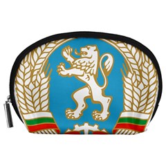 Coat Of Arms Of People s Republic Of Bulgaria, 1971-1990 Accessory Pouches (large)  by abbeyz71