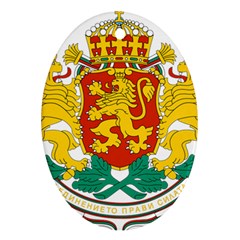 Coat Of Arms Of Bulgaria Ornament (oval) by abbeyz71