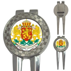 Coat of Arms of Bulgaria 3-in-1 Golf Divots