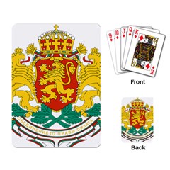 Coat of Arms of Bulgaria Playing Card